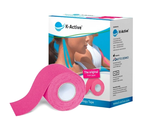 Taśma K-Active Tape 5cm/5m różowa