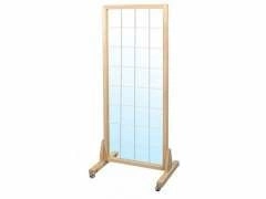 Lustro korekcyjne drewniane