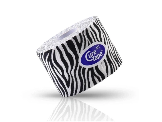 Taśma Cure Tape ART 5cm x 5m Zebra Black