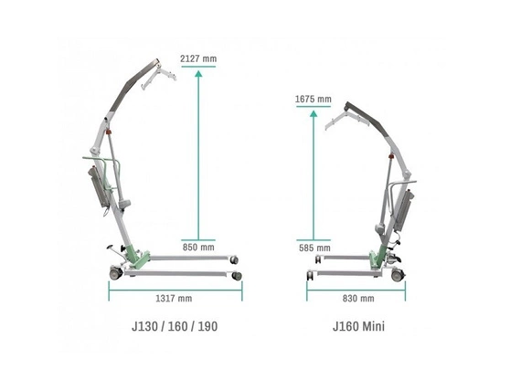 Podnośnik jezdny LeviCare J160 Mini