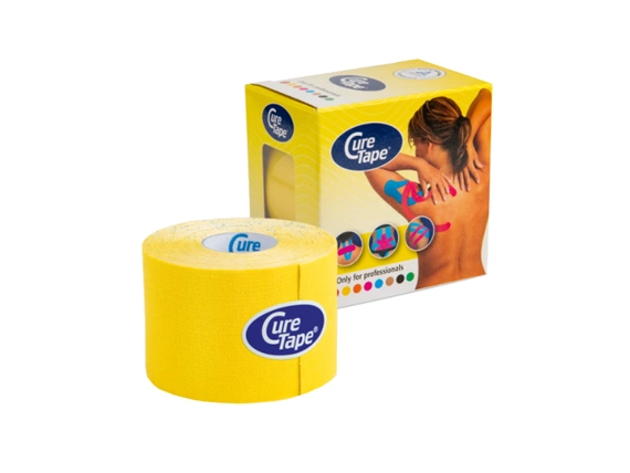 Taśma Cure Tape CLASSIC 5cm x 5m żółta