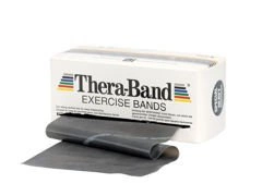 Taśma rehabilitacyjna Thera-Band 1,5m (opór specjalnie mocny - czarna)