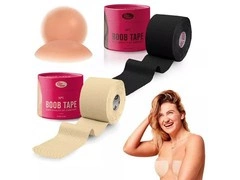 Elastyczna taśma modelująca i podtrzymująca biust z nasutnikami Boob Tape - CureTape
