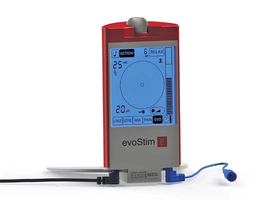 Elektrostymulator evoStim E do terapii NTM z biofeedback EMG