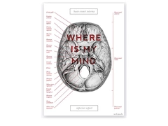 Plakat Podstawa Czaszki - Where Is My Mind