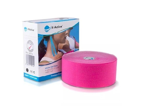 Taśma K-Active Tape 5cm/17m różowa