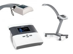 Aparat do laseroterapii biostymulacyjnej PhysioGo.Lite LASER+ aplikator skanujący R + IR 50mW/400mW
