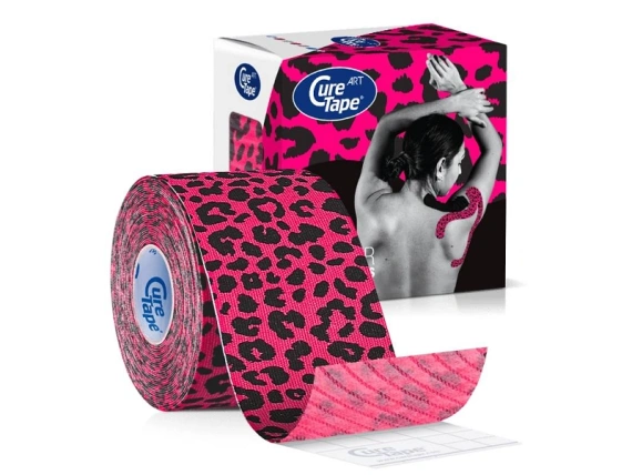 Taśma Cure Tape ART 5cm x 5m Leopard Pink