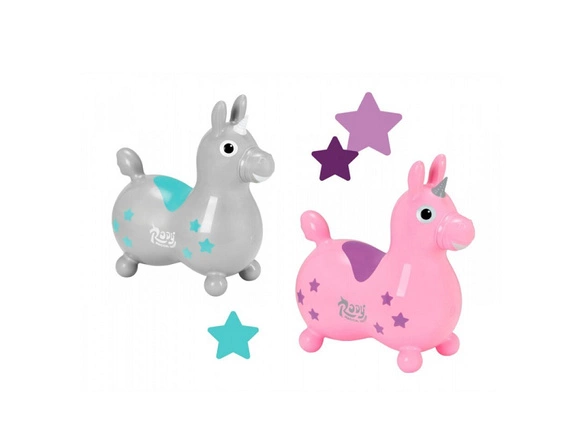 Skoczek dla dzieci Gymnic Rody Unicorn różowy