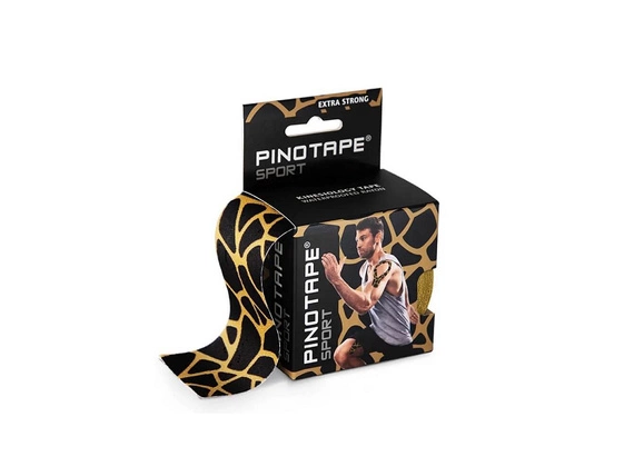 Pinotape Sport 5cm x 5m taśma do kinesiotapingu mocna wzór 