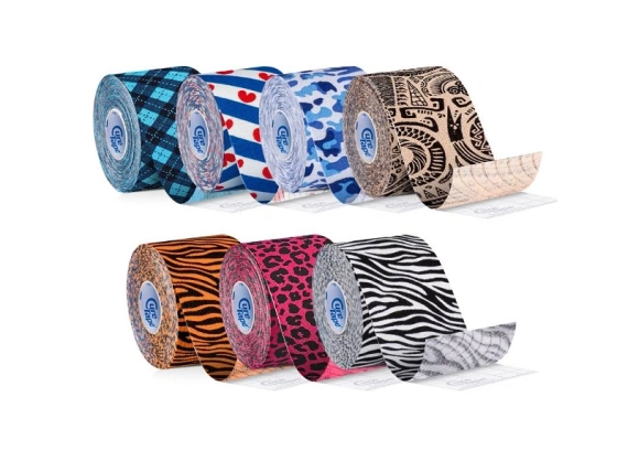 Taśma Cure Tape ART 5cm x 5m Leopard Pink