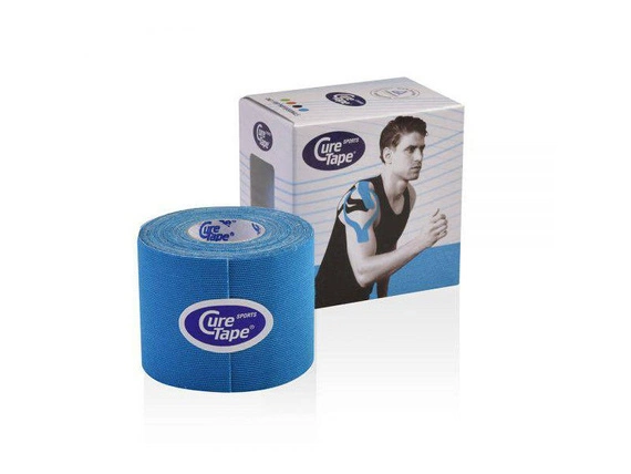 Taśma Cure Tape SPORT 5cm x 5m niebieska