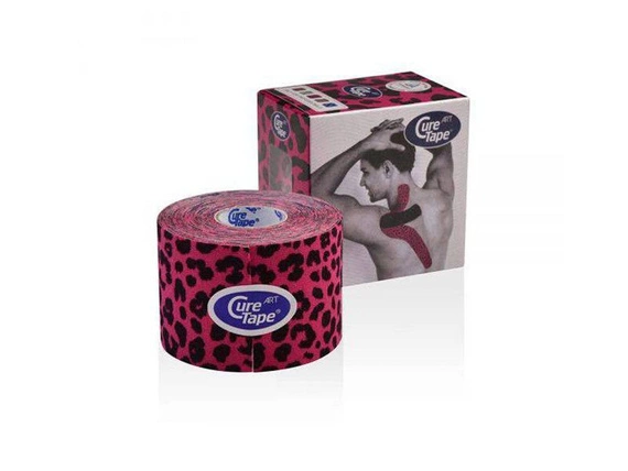 Taśma Cure Tape ART 5cm x 5m Leopard Pink