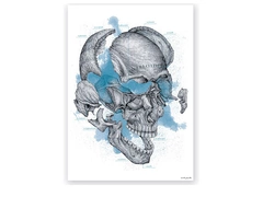 Plakat Kości Czaszki - Overloaded