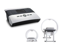 Aparat do magnetoterapii PhysioMG 827 + aplikator CS75 + leżanka + aplikator na  kończyny CS35