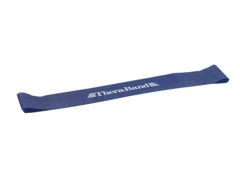Obręcz taśmy (loop) Thera-Band o wymiarach 7,6 x 45,5 cm (opór extra mocny - niebieski)