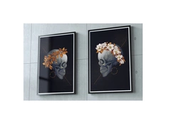 Plakaty Czaszki - komplet 2szt.