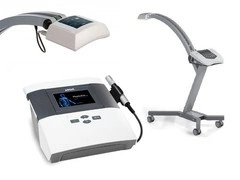 Aparat do laseroterapii biostymulacyjnej PhysioGo.Lite LASER + aplikator skanujący R + IR 50mW/400mW + sonda punktowa IR 400mW