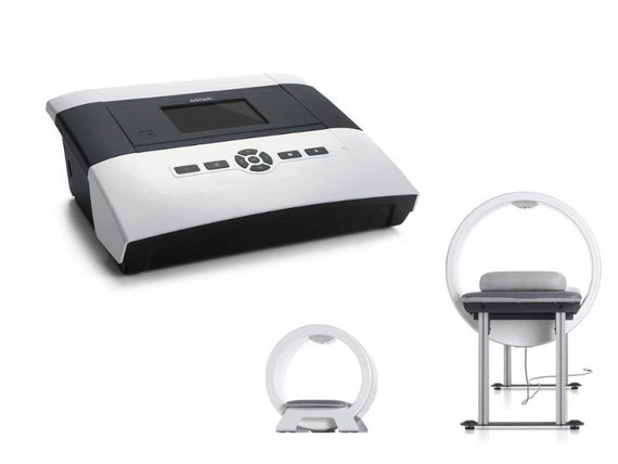 Aparat do magnetoterapii PhysioMG 827 + aplikator CS60 + leżanka + aplikator na  kończyny CS35