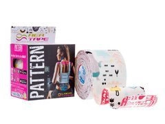 Taśma REA TAPE Pattern - taśma kinesiology rolka 5m x 5cm Forest