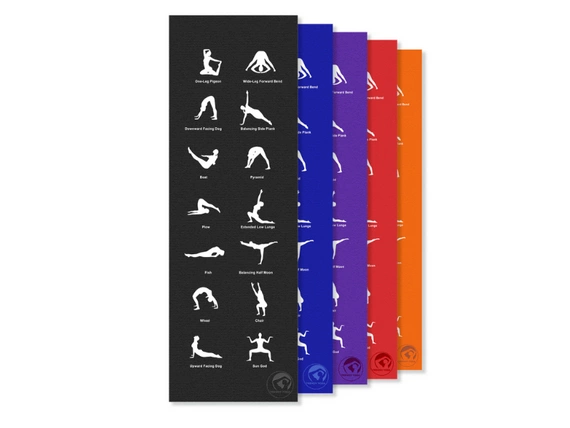 Mata do ćwiczeń YogaMat 180 x 60 cm