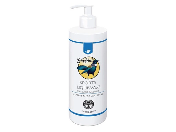 Płynny wosk do masażu sportowego z pompką Sports Liquiwax Songbird 500 ml