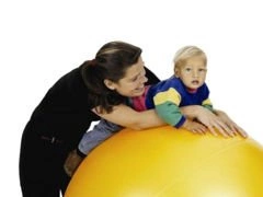 Duża piłka gimnastyczna Pushball o średnicy 120cm