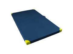 Materac rehabilitacyjny, jednoczęściowy, twardy z narożnikami - 200x120x5 cm