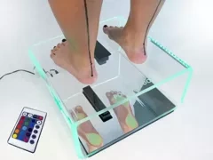 Podoskop Podo4Foot CAM RGB® z kamerą Full HD oraz pilotem i ledami RGB