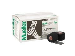 Bandaż elastyczny Mueller Tear Light Tape 5,0cm x 6,9m czarny (1 karton = 24 rolki)