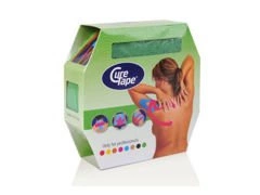 Długa taśma do kinesiotapingu CureTape Giant 5cm x 31,5m zielona