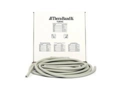 Rzemień rehabilitacyjny tubing Thera-Band 30,5 m (opór super mocny - srebrny)