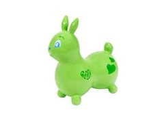 Skoczek dla dzieci zając Raffy zielony