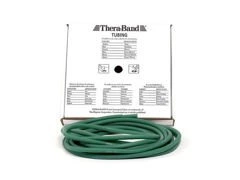 Rzemień rehabilitacyjny tubing Thera-Band 7,5 m w odcinkach (opór mocny - zielony)