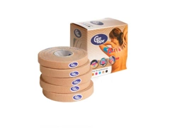 Taśma do kinesiotapingu CureTape Classic 1cm x 5m beżowa